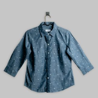 613H8Hg Men's Long Sleeve Oxford Shirt — Regular Fit Button-Down