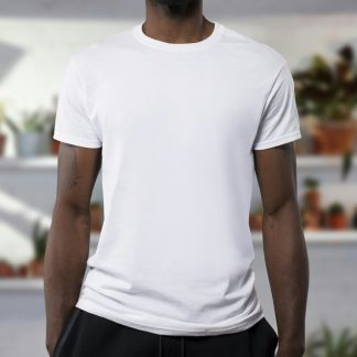 613H8Hg Men's Classic Crew Neck T-Shirt — Soft Cotton Everyday Tee